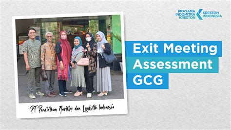 Exit Meeting Assessment GCG Division YouTube