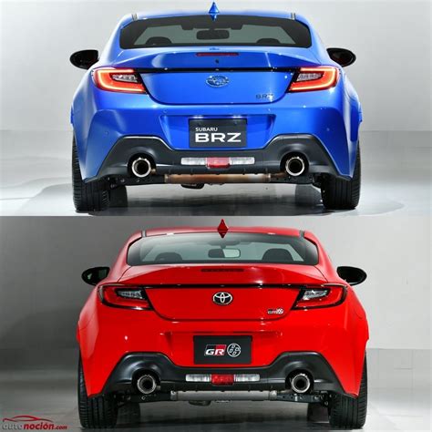 Comparaci N Visual Subaru Brz Vs Toyota Gr Los Gemelos Golpean Dos