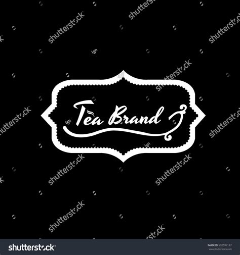 Tea Vector Logo Design Template Stock Vector (Royalty Free) 592597187 ...