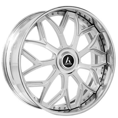 24 Artis Forged Wheels Bulgari Brushed Rims Atf125 9