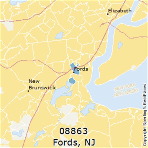 Best Places to Live in Fords (zip 08863), New Jersey