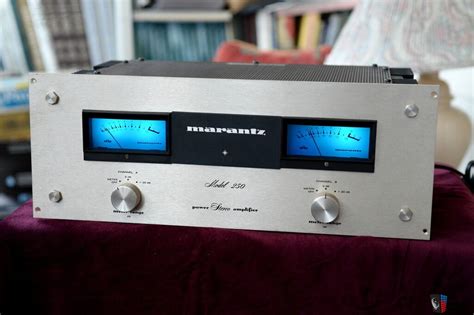 Beautiful Vintage Marantz Model 250 Power Amplifier with Original Box ...