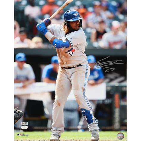 Vladimir Guerrero Jr Signed Blue Jays X Photo Jsa Usa Sm