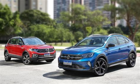 Volkswagen Nivus e T Cross ganham ACC de série Polo e Virtus novo A C