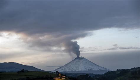 La Emisi N De Gases Y Ceniza Del Volc N Ecuatoriano Cotopaxi Es Continua