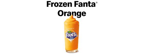 Frozen Fanta® Orange Mcdonalds Australia