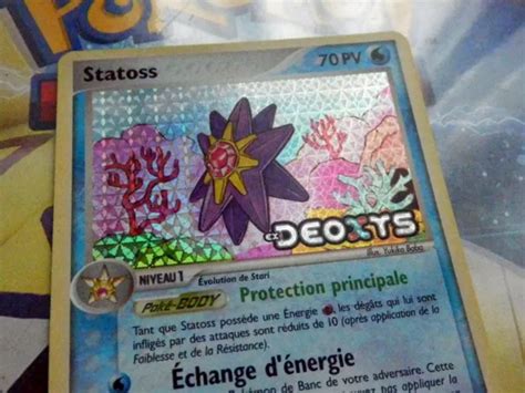 CARTE POKÉMON STATOS STAROS EX Deoxys HOLO REVERSE 52 110 PCA proche