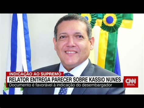 Relator No Senado Dá Parecer Favorável à Indicação De Kassio Nunes Ao