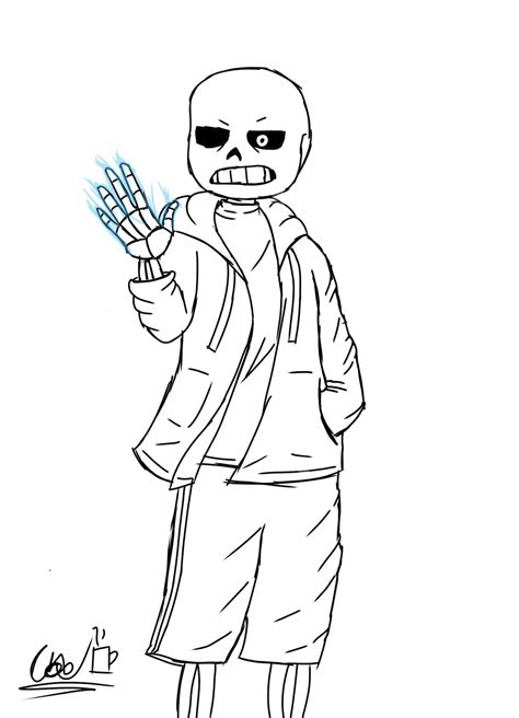 Fanart Do Sans Undertale Brasil Amino