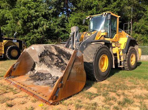 2015 Volvo L180h Wheel Loader Vinsn3363 Bucket Cab Ac 265r25