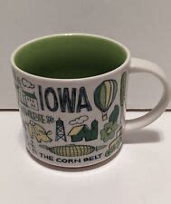 Been There Iowa Starbucks Mugs