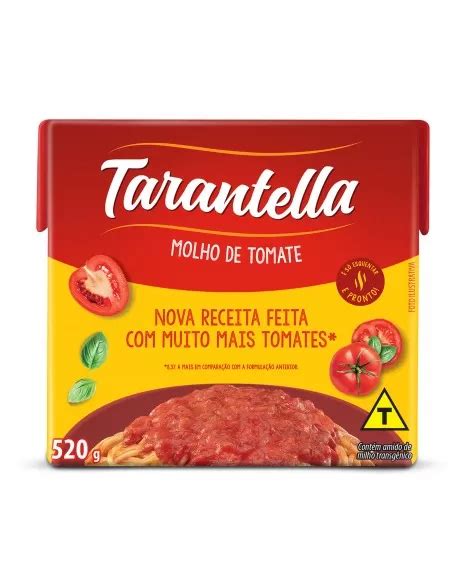 Tarantella Molho De Tomate Tradicional G