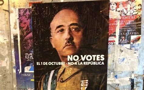 Los Independentistas Lanzan Carteles De Franco En El Aniversario Del