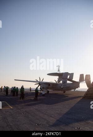 An E2 D Hawkeye Attached To The Greyhawks Of Airborne Command And