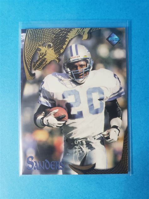 Collector S Edge Excalibur Barry Sanders For Sale Online Ebay