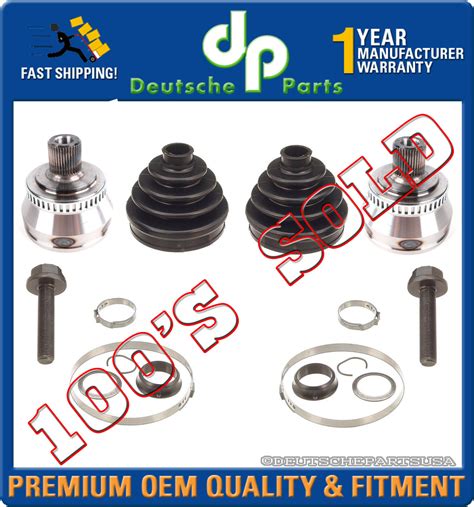 AUDI A4 A6 A8 ALLROAD QUATTRO VW PASSAT FRONT OUTER CV JOINT L R