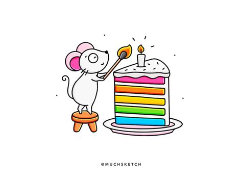 Browse thousands of Rainbow Cake images for design inspiration | Dribbble