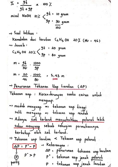 Solution Materi Kimia Sifat Koligatif Larutan Dan Contoh Soal Studypool