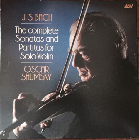 Popsike Alhb Bach Sonatas Partitas For Solo Violin Oscar