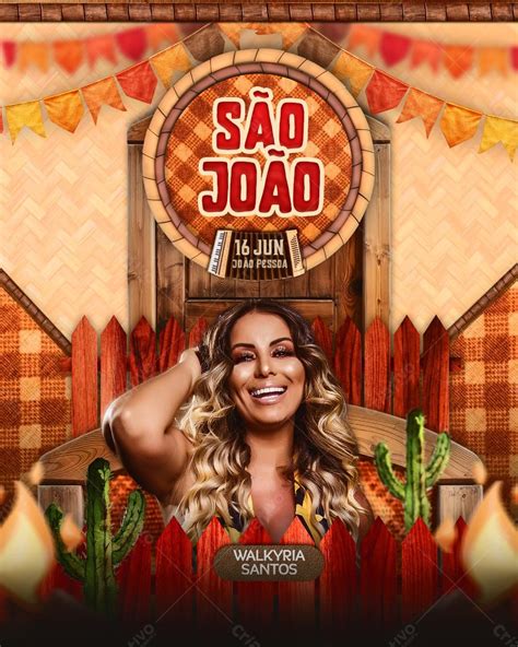 Flyer arraiá de são joão feed download 71594 Criativo Dahora