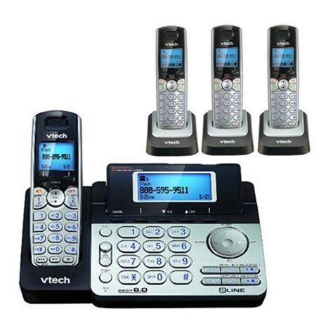 Vtech Ds Line Expandable Cordless Phone With Digital Answering