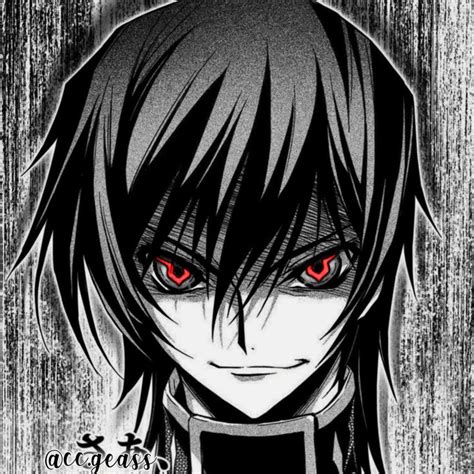 Code Geass Lelouch Manga Icon 𓏲ꪆ˒ โค้ด กีอัส ภาพวาด โปสเตอร์ภาพ