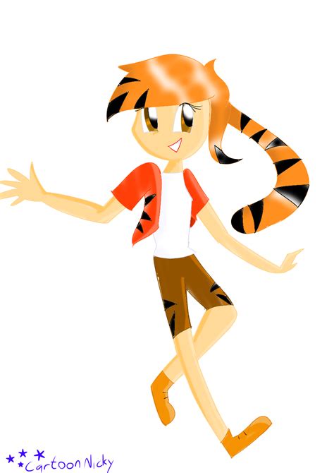 Tigger Female Human Version By Cartoonnicky On Deviantart