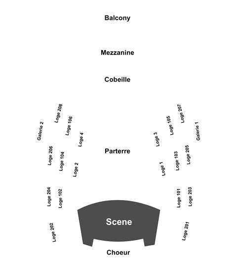 Maison Symphonique Montreal Seating Chart A Visual Reference Of Charts