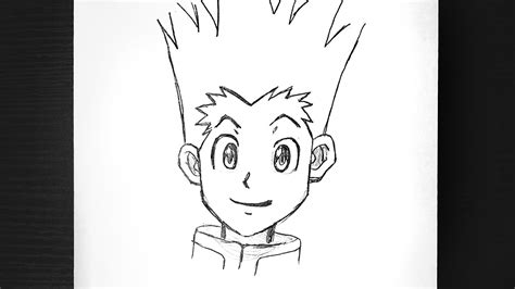 How To Draw Gon Hunter X Hunter Beginners Drawing Tutorial Step By