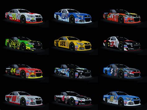 Skins - NASCAR Skin Pack 1 | RaceDepartment