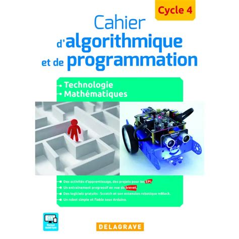 Cahier D Algorithmique Et De Programmation Cycle 4 Makeblock EFCMD