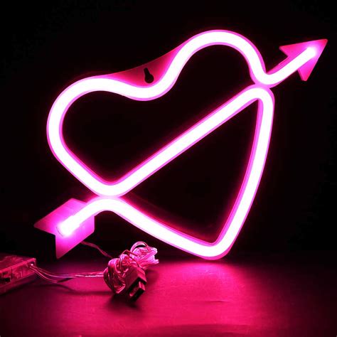 Buy Xiyunte Neon Sign Cupid Neon Light Sign For Wall Decor Battery Or