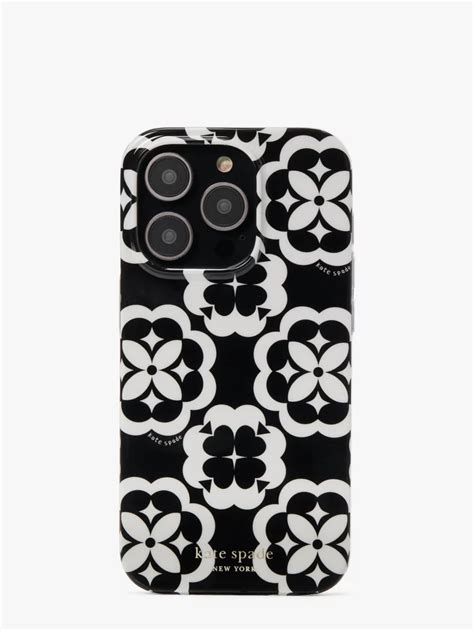 Spade Flower Monogram I Phone 14 Pro Case Kate Spade Uk Kate Spade Gb