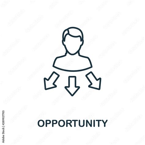 Opportunity Outline Icon Thin Line Concept Element From Crm Icons