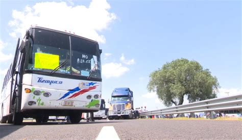 Bloqueo En La M Xico Pachuca Hoy En Vivo Transportistas Liberan La