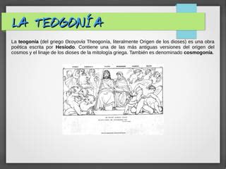 Teogonia Ppt Descarga Gratuita