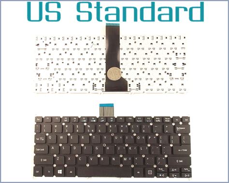 Laptop US Layout Keyboard For Acer Aspire NSK R71BW 1D NSK R71BW01