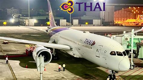 Thai Airways Economy Class Boeing 787 8 Ccu Bkk Youtube