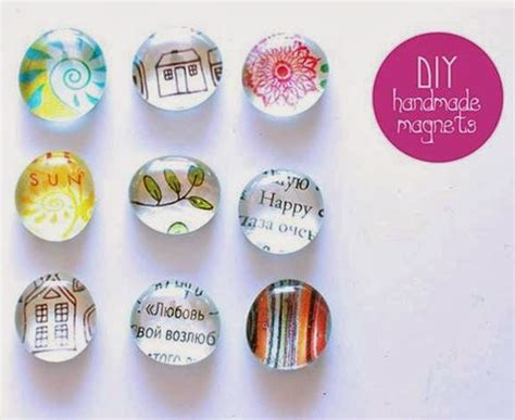 DIY Beautiful Fridge Magnets - The Idea King