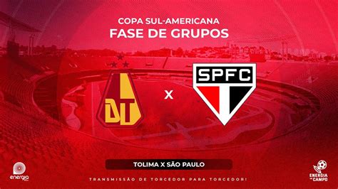 Tolima X SÃo Paulo 02 05 2023 Sul Americana Ao Vivo Youtube