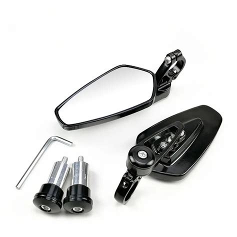 R Troviseurs Universels Pour Moto En Aluminium R Sistant 360 7 8 Pouces