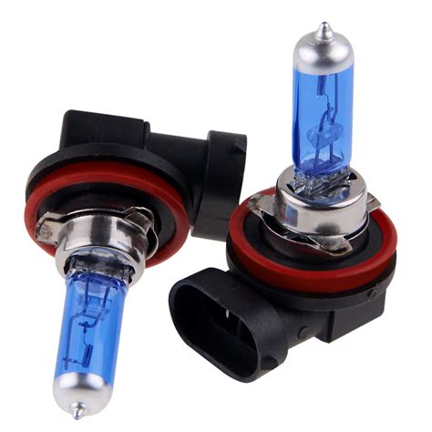 Piece H K Xenon Gas Halogen Headlight White Light Lamp Bulbs