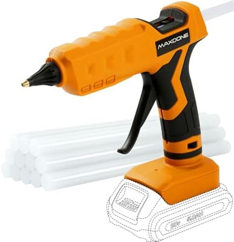 Amazon Workpro V Cordless Hot Melt Glue Gun Kit Ah Li Ion