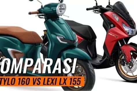 Adu Komparasi Honda Stylo 160 Vs Yamaha Lexi LX155 Harganya Beda