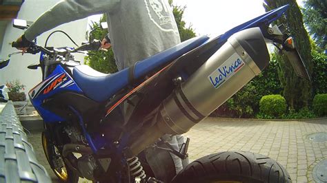 Yamaha Wr 125 With Leo Vince One YouTube