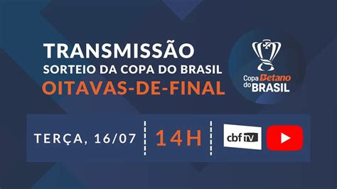 Transmissão Sorteio da Copa do Brasil ao vivo e online grátis