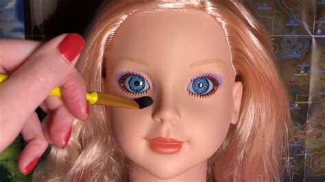 Asmr Doll Face Brushing Tracing And Whispering Youtube Free Nude Porn