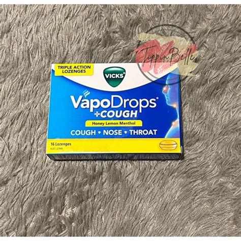 Jual Vicks Vapodrops Cough Lozenges Permen Tenggorokan Rasa Honey