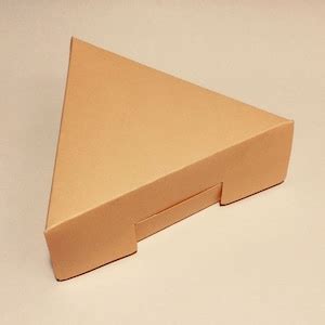 Triangle Box Template Triangle Gift Box Cake Slice Box Pizza Slice