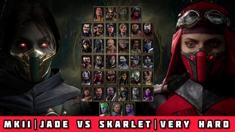 Mortal Kombat 11 Jade Vs Skarlet Very Hard YouTube